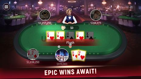 UltraWin Poker - Texas Holdem Скриншот 2