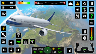 Airplane Flight Simulator Game スクリーンショット 2