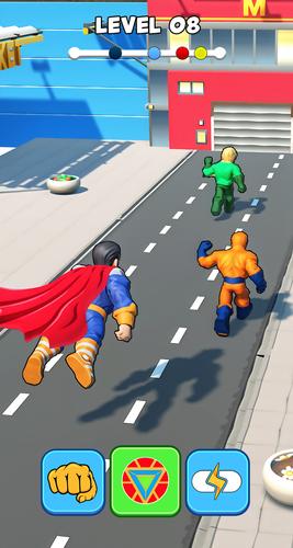 Superhero Transform Shift Game Screenshot 2