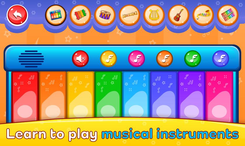 Infantiles Juego de Piano Captura de pantalla 1