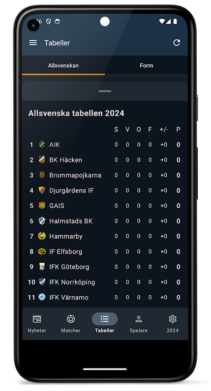 Allsvenskan 2024應用截圖第2張
