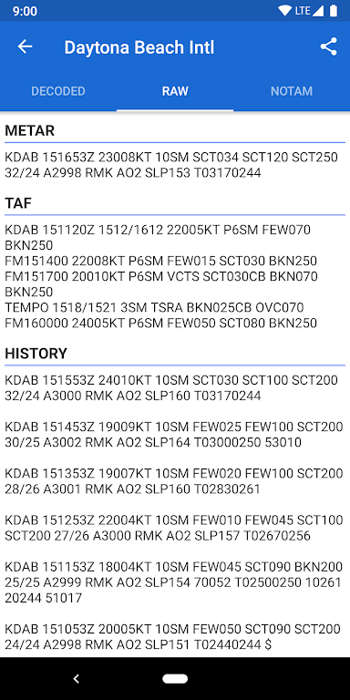 Avia Weather – METAR & TAF Mod Captura de tela 3