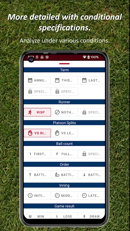 Batting STATS Manager Capture d’écran 2