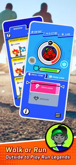 Run Legends: Make fitness fun! Captura de pantalla 1