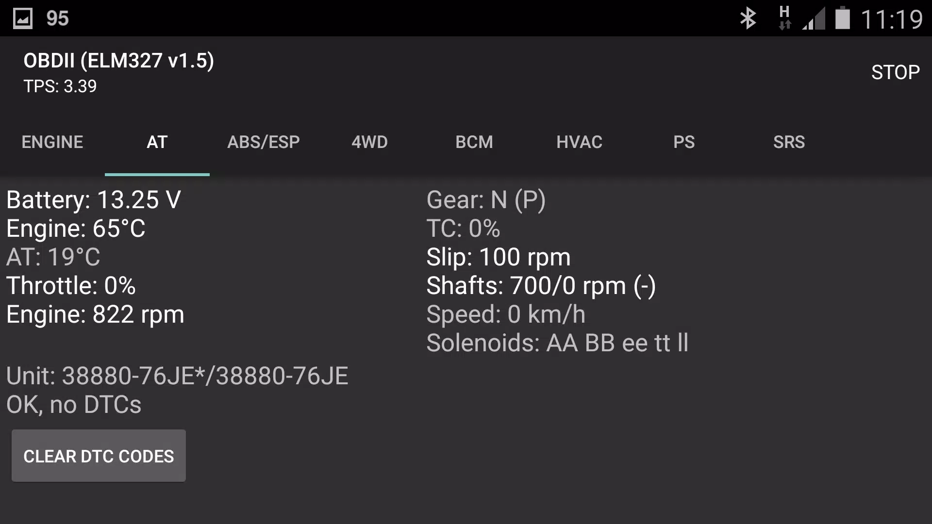 SZ Viewer: read DTC for Suzuki Captura de pantalla 2