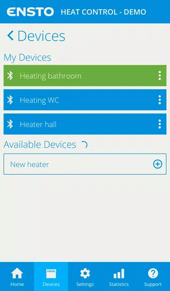 Ensto Heat Control App 스크린샷 4