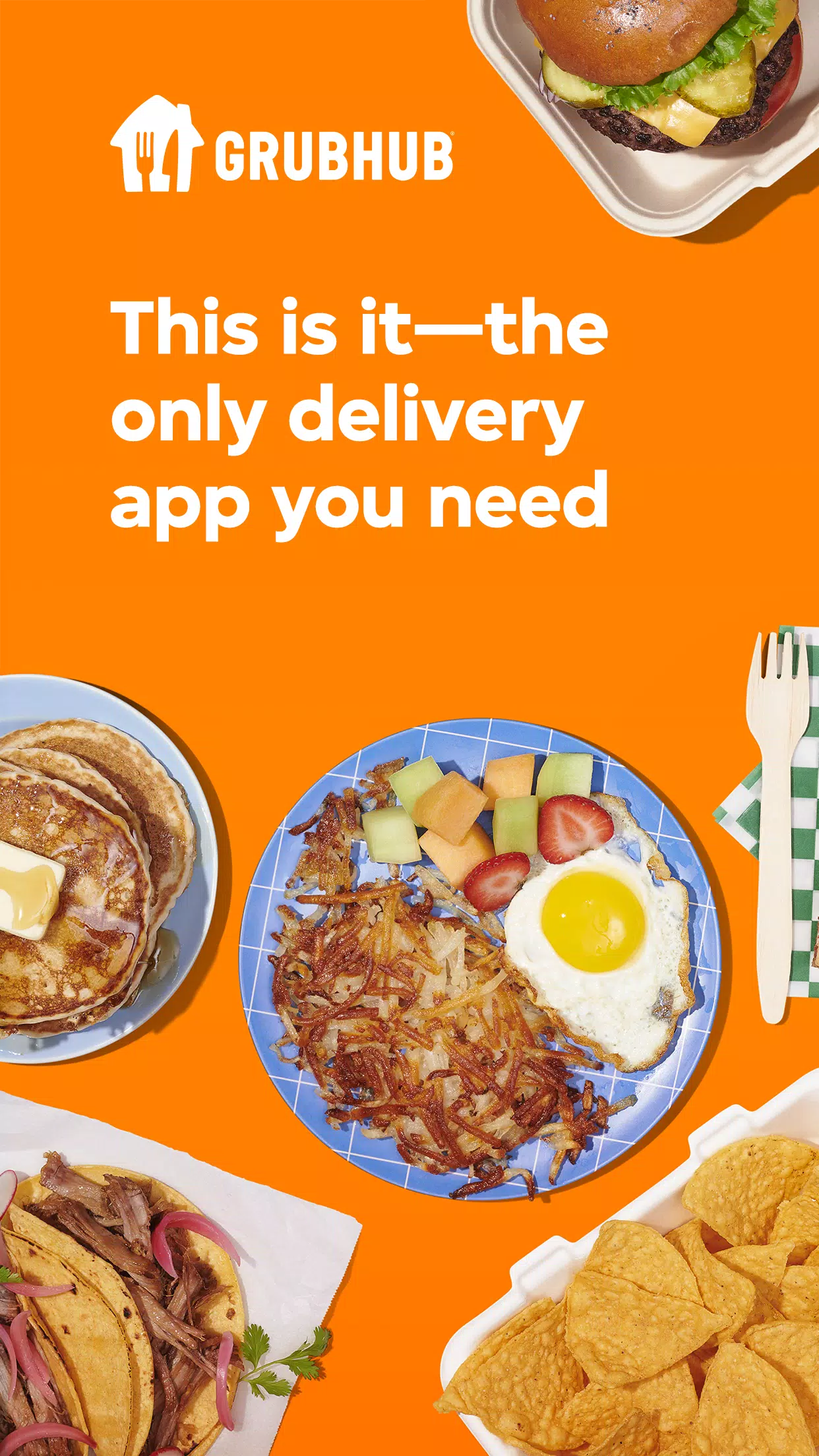 Grubhub: Food Delivery 스크린샷 1