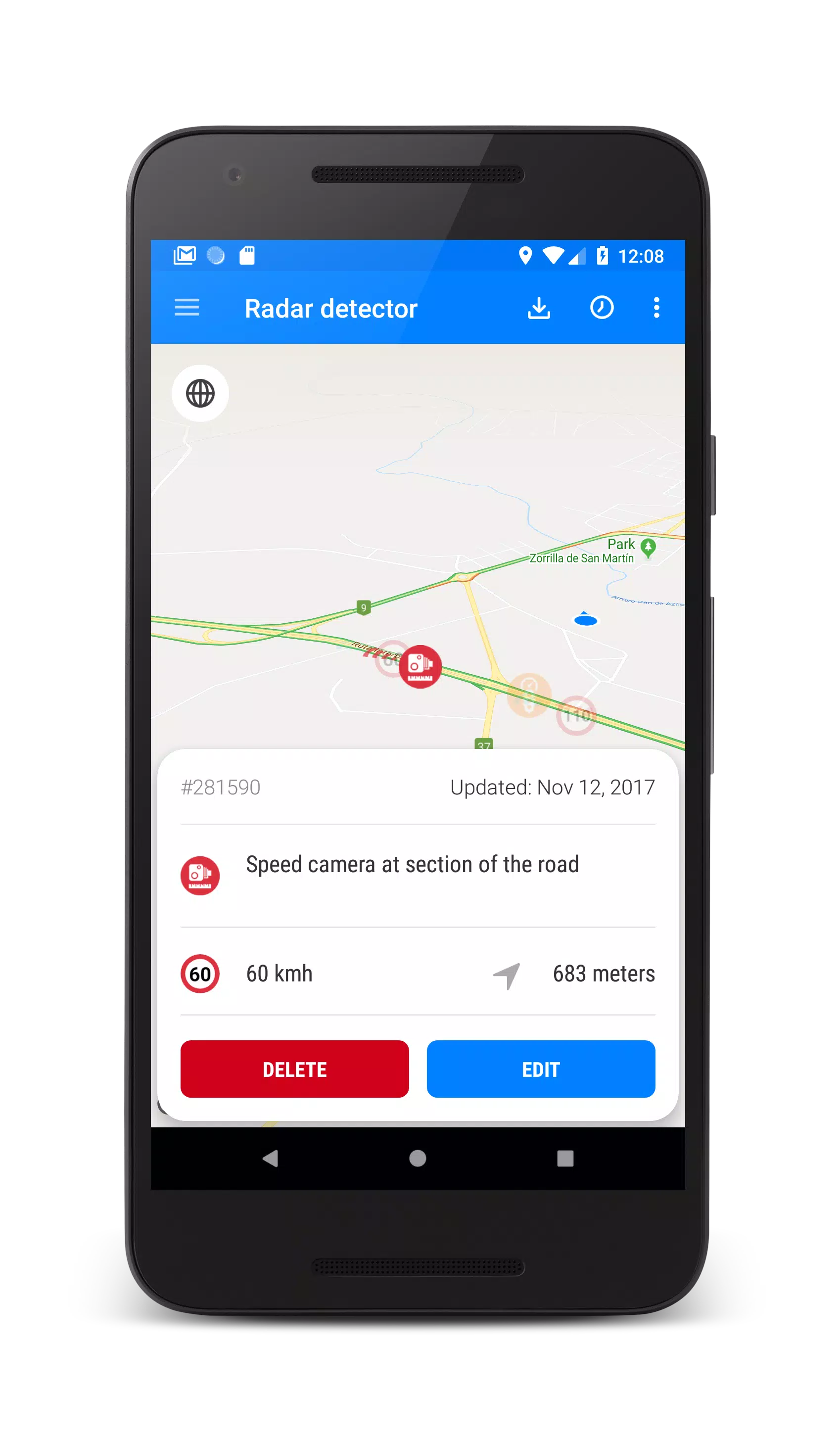 Speed Camera Detector スクリーンショット 3