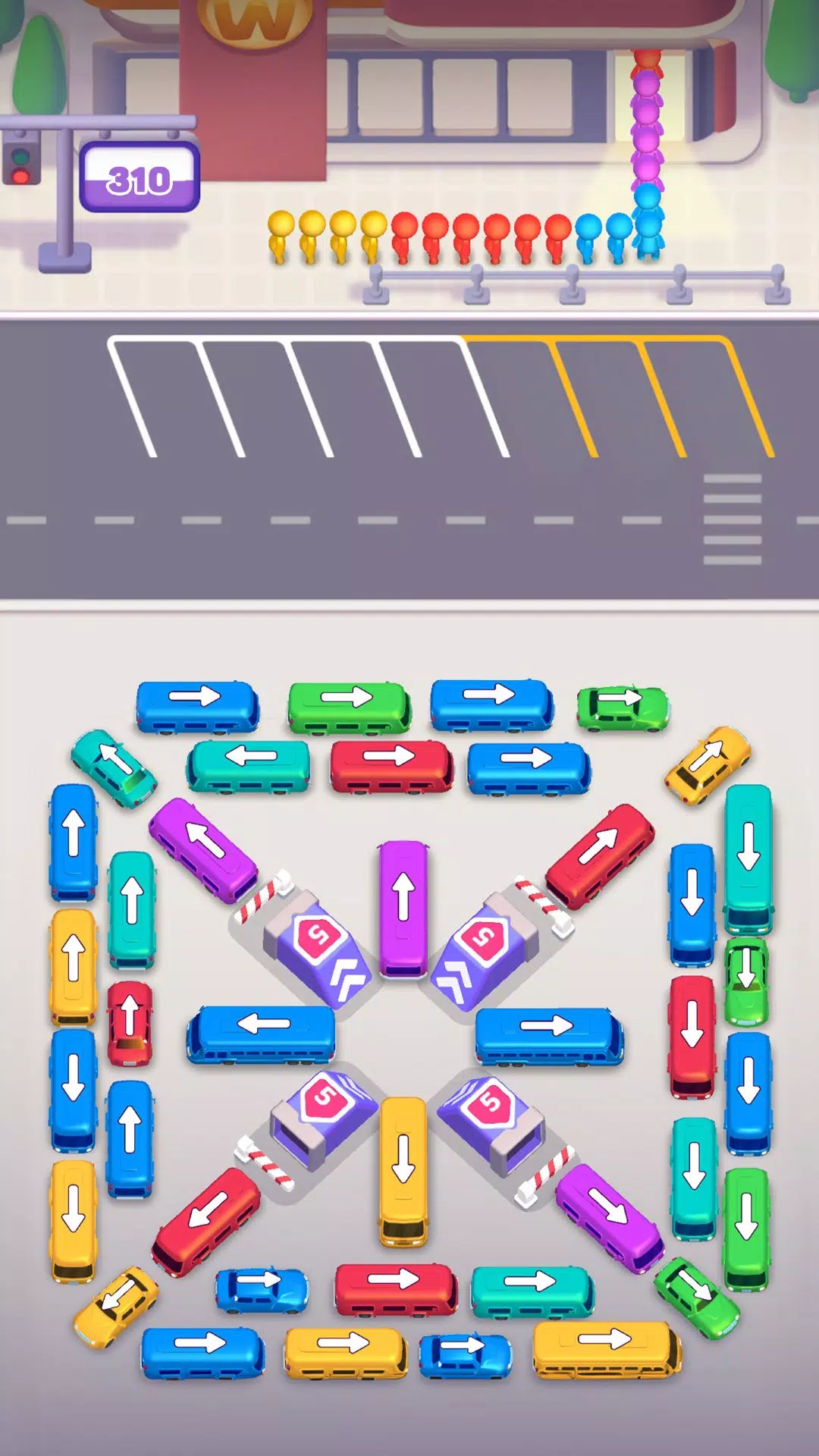 Bus Away: Traffic Jam應用截圖第4張