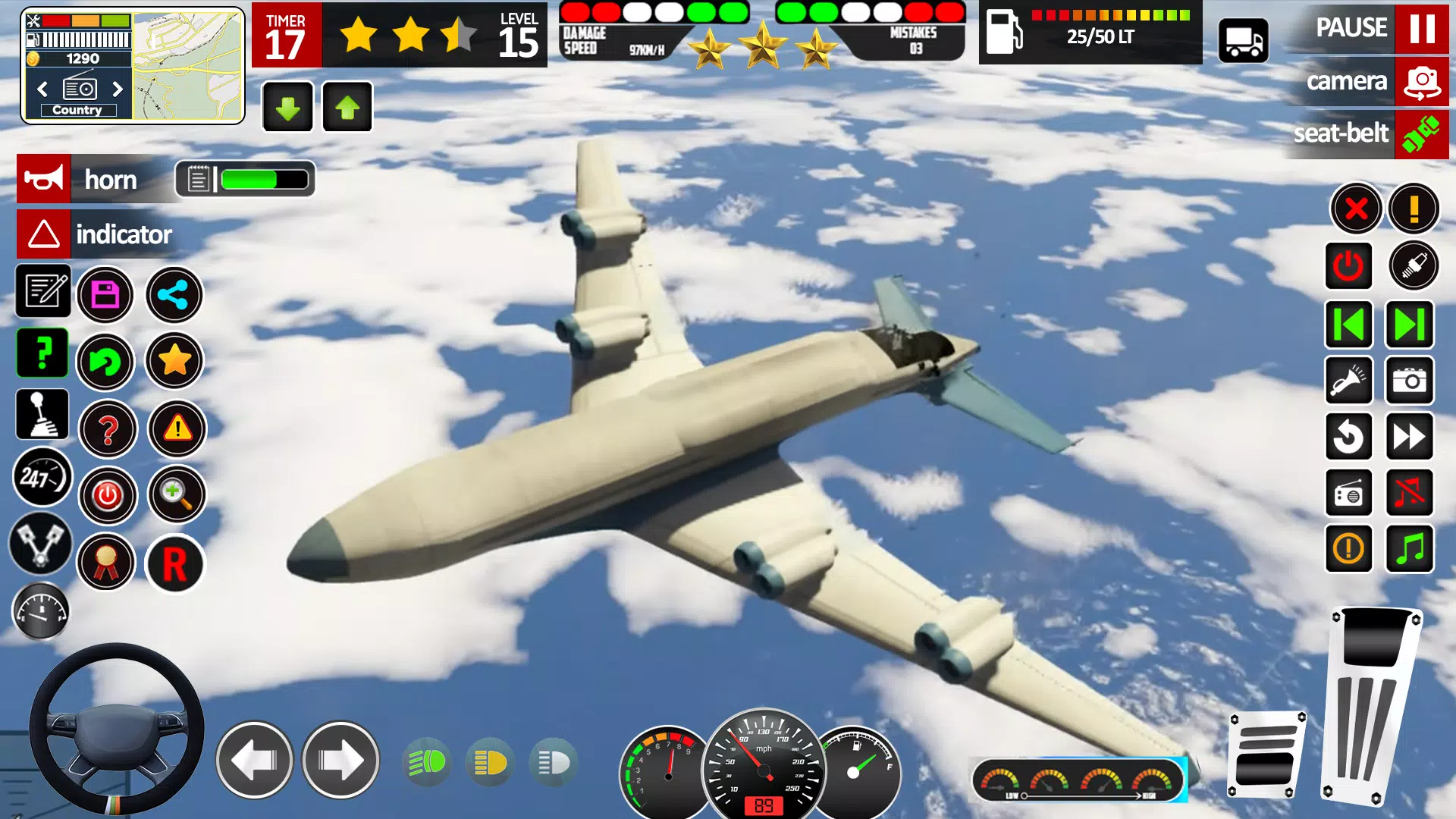 Plane Game Flight Simulator 3d应用截图第3张
