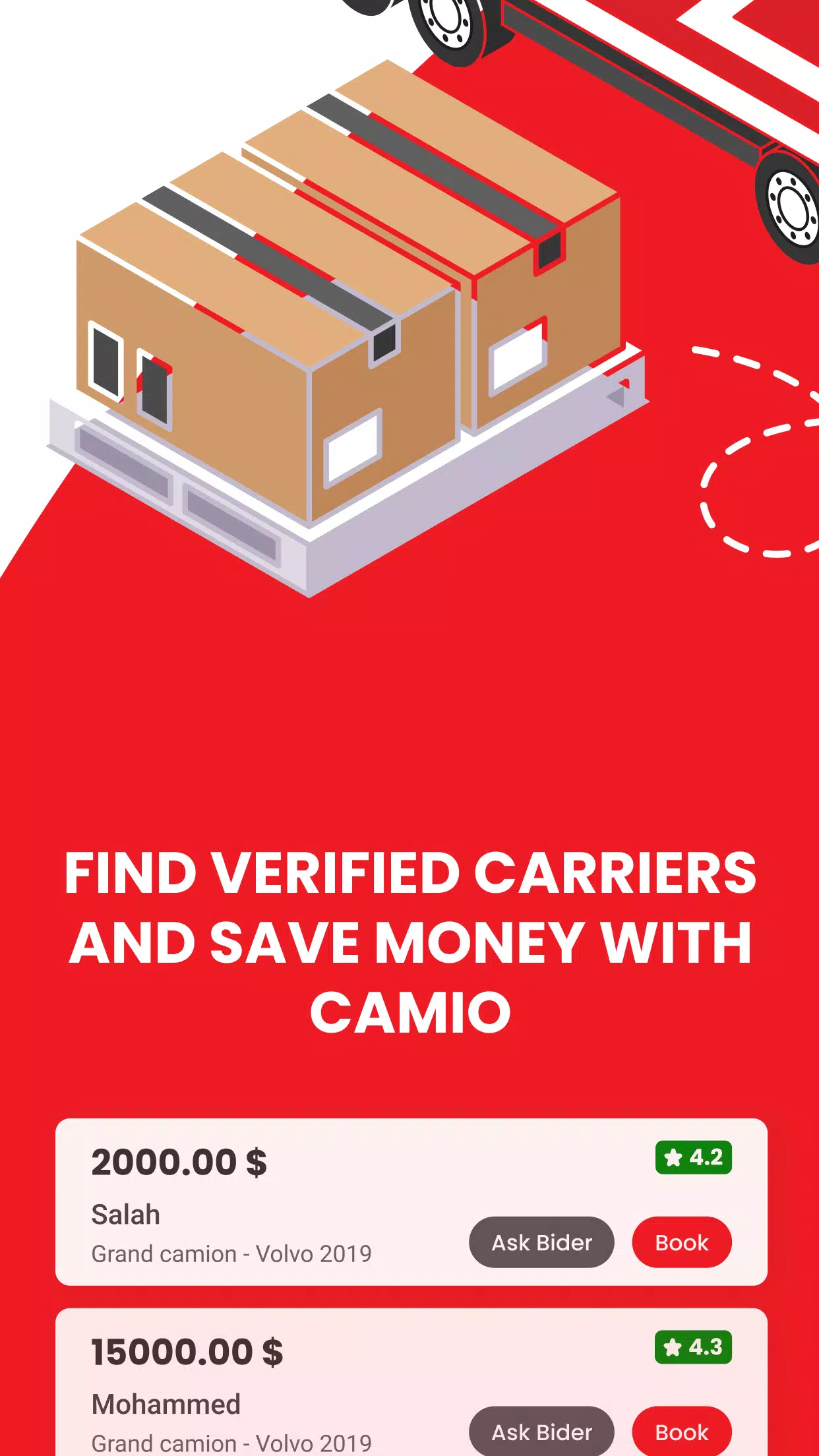 CAMIO – Transport Marchandise スクリーンショット 2