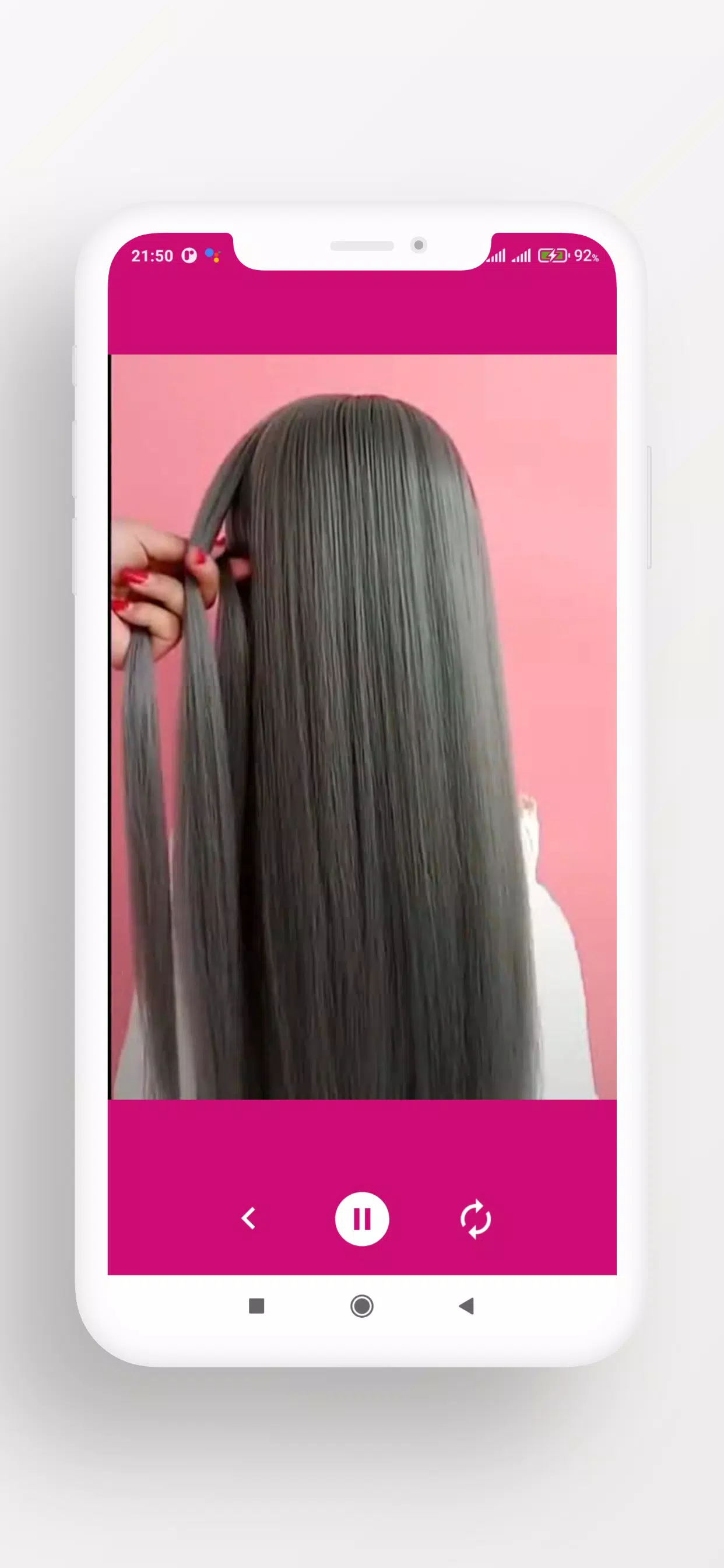 Easy Hairstyles for Girls Captura de tela 4