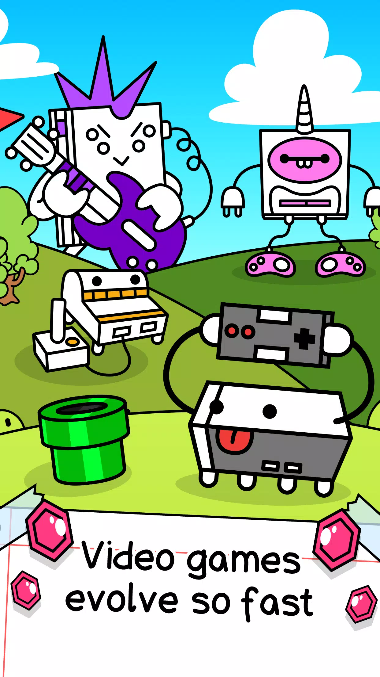 Video Game Evolution: Merge it應用截圖第1張