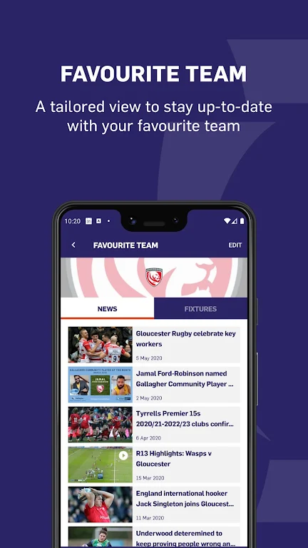 Premiership Rugby Скриншот 1