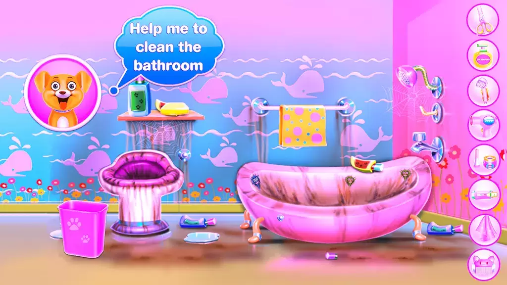 Puppy Home House Cleaning スクリーンショット 1