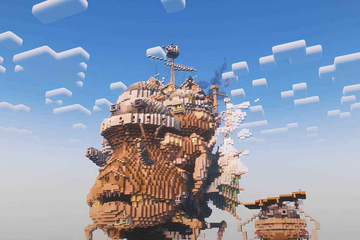 Castle en mouvement de Howl