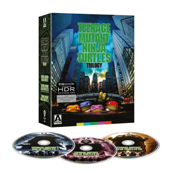 오리지널 TMNT 트릴로지 4K & 블루레이 선주문 시작