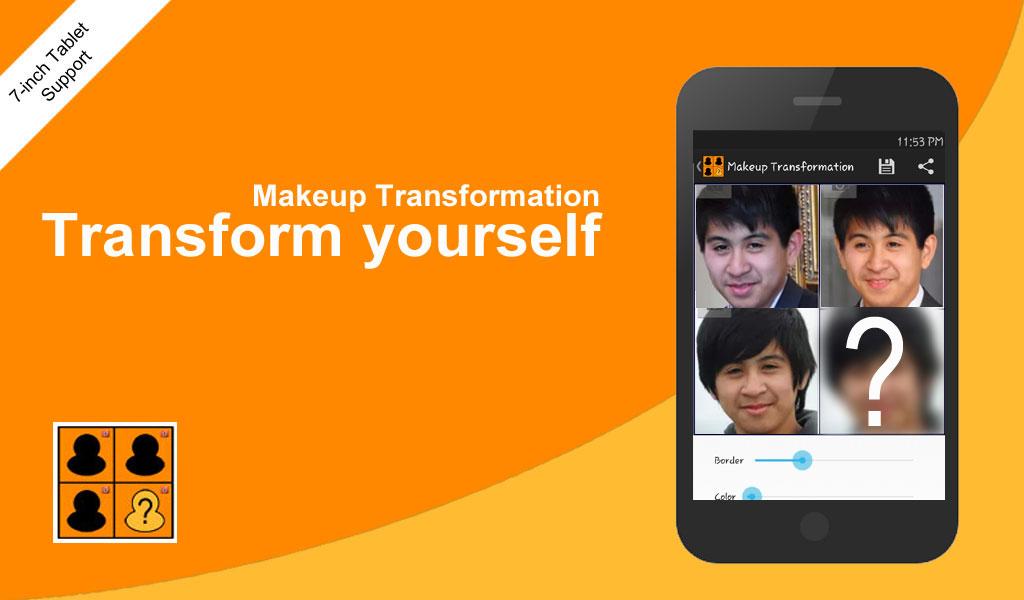 Makeup Transformation スクリーンショット 1