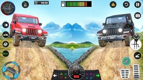 Offroad Jeep Driving Games 3D स्क्रीनशॉट 2