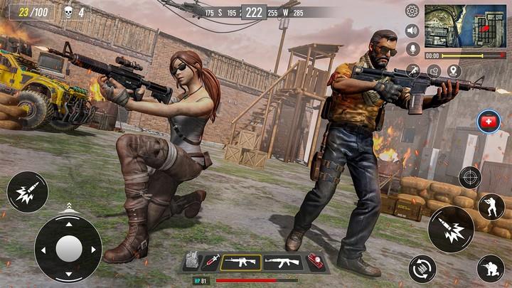 Commando Mission - Gun Games Скриншот 3