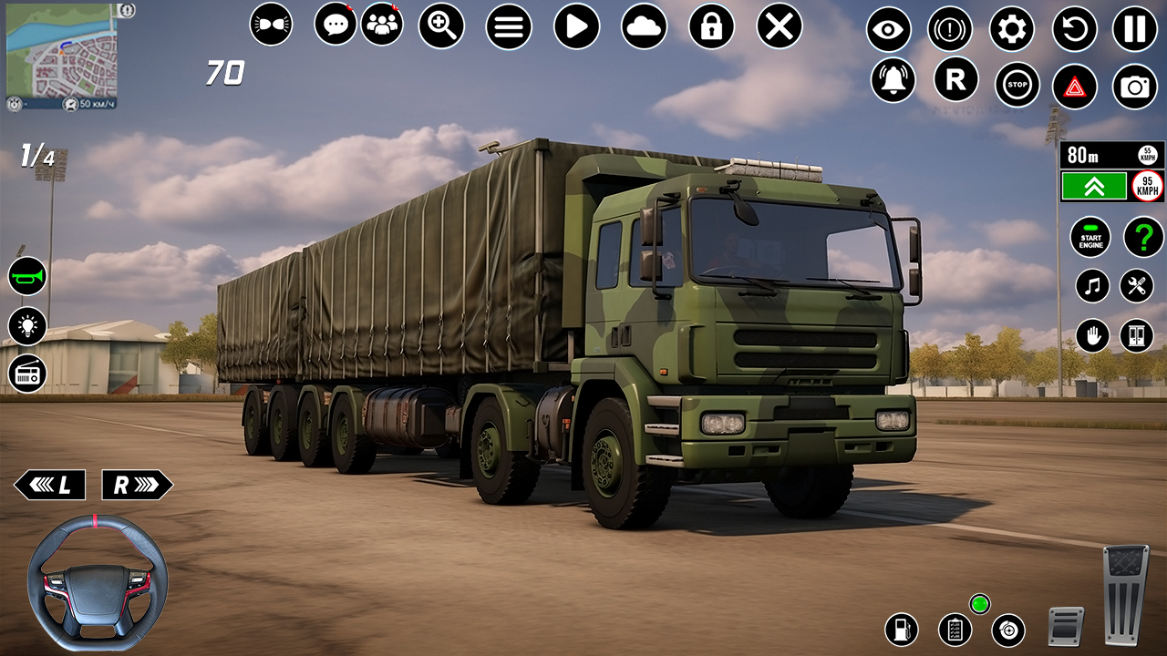 Army Cargo Driver - Truck Game Capture d'écran 3