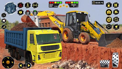 Heavy Excavator JCB Games スクリーンショット 1