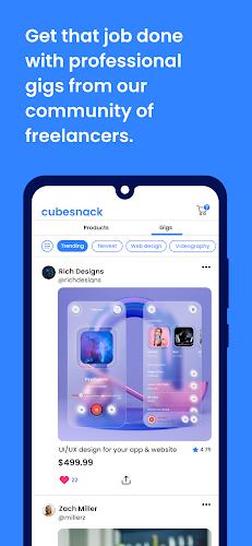 Cubesnack: Shop. Sell. Social. Скриншот 4