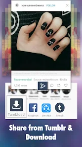 Photo & Video Explorer and Downloader for Tumblr स्क्रीनशॉट 2