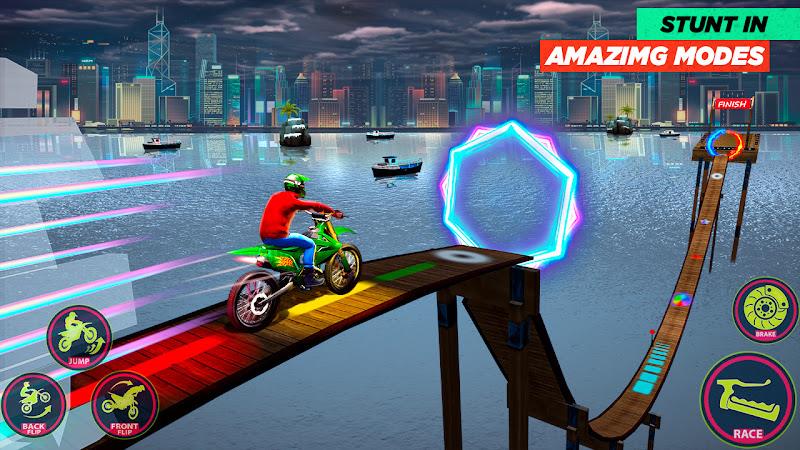 Bike Race 3D: Bike Stunt Games スクリーンショット 3