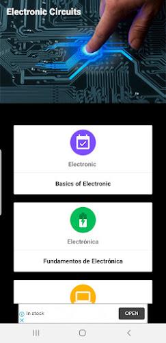 Electronics Circuits Capture d'écran 2