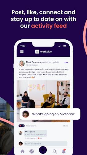 Workvivo スクリーンショット 3