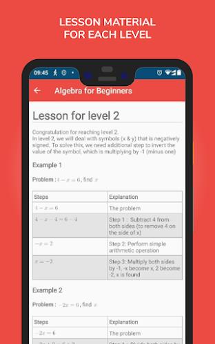 Algebra for Beginners 스크린샷 4