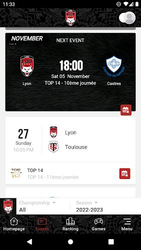 LOU Rugby Capture d’écran 2