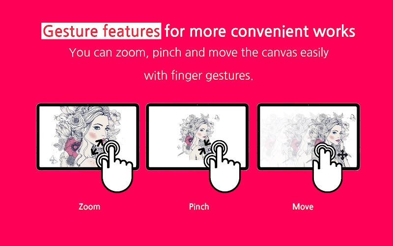 EasyCanvas -Graphic tablet App Capture d'écran 3