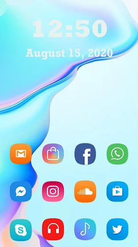 Realme C30 Launcher Captura de tela 3