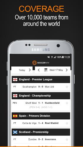 Soccerway Captura de pantalla 1