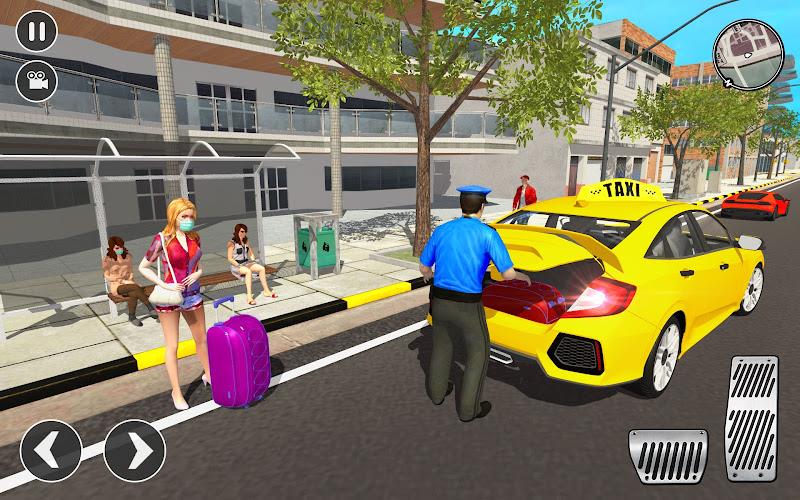 Open World Taxi Sim 2023 Captura de tela 3