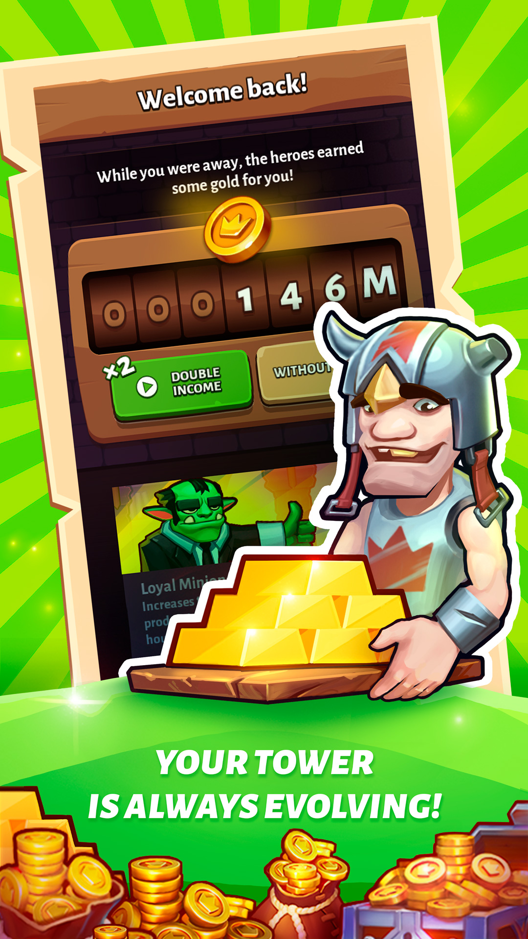 Idle Magic Tower: Heroes應用截圖第4張