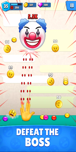 Emoji Ball Blast: Shooter Game應用截圖第3張