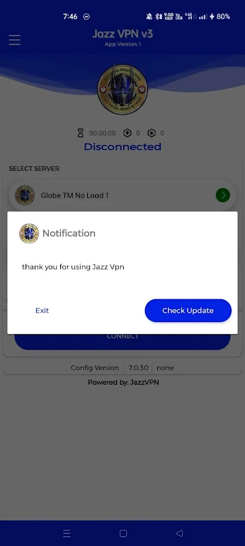 Jazz VPN स्क्रीनशॉट 1