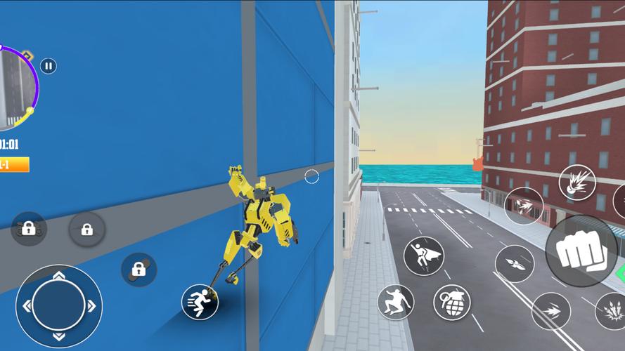 IRON NINJA Robot Adventures應用截圖第1張