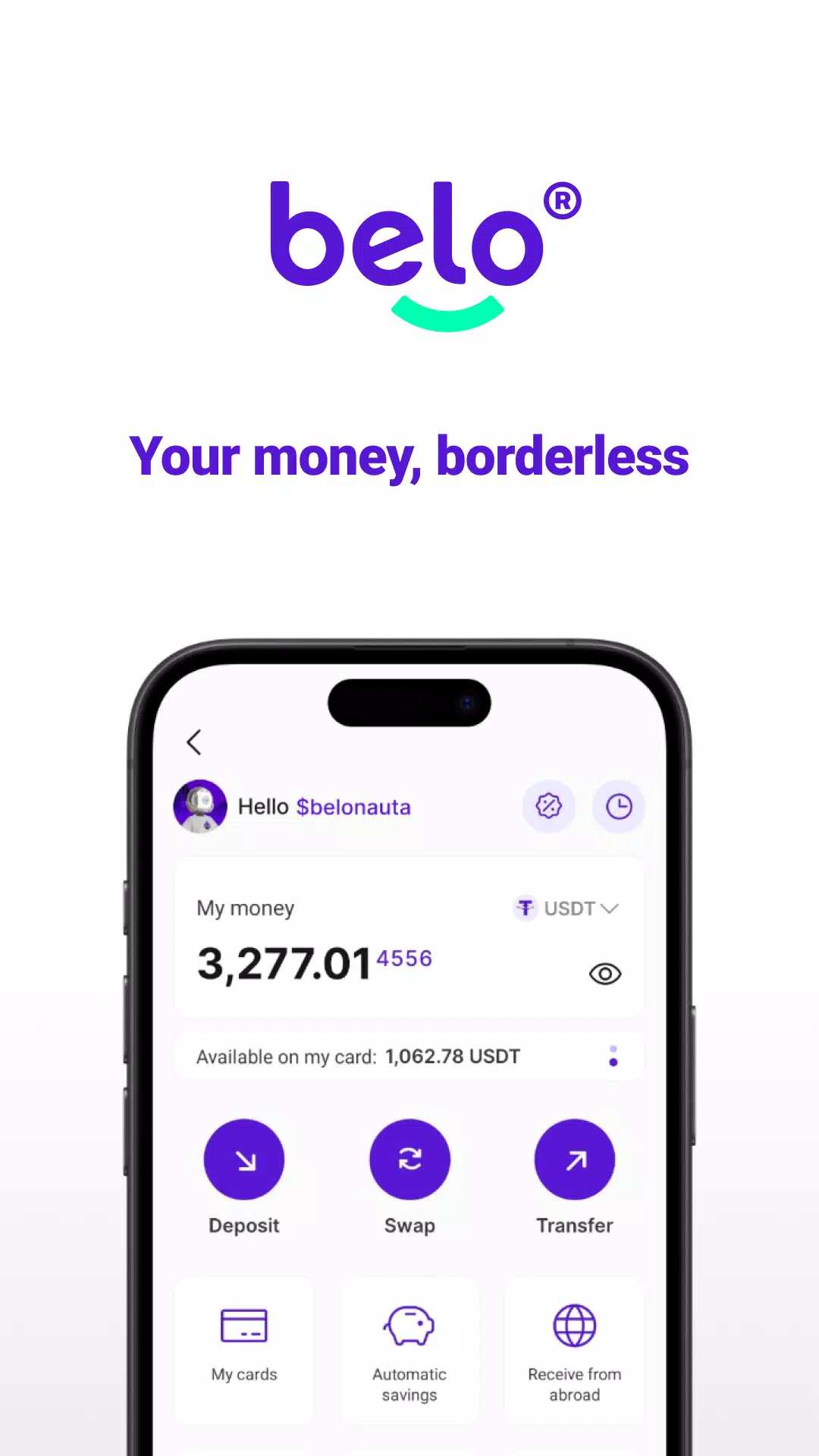 Belo: your financial passport 스크린샷 1