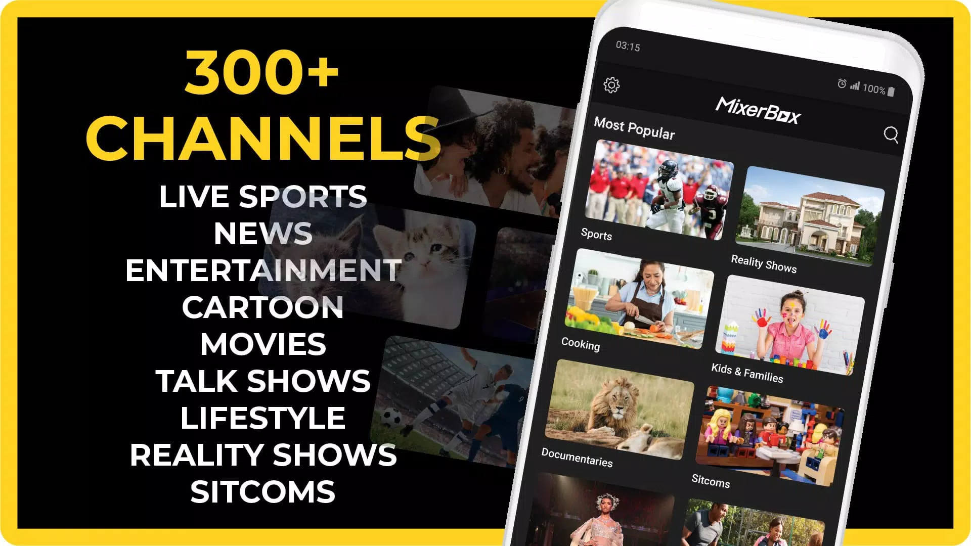 FREECABLE© TV App: Shows, News應用截圖第2張