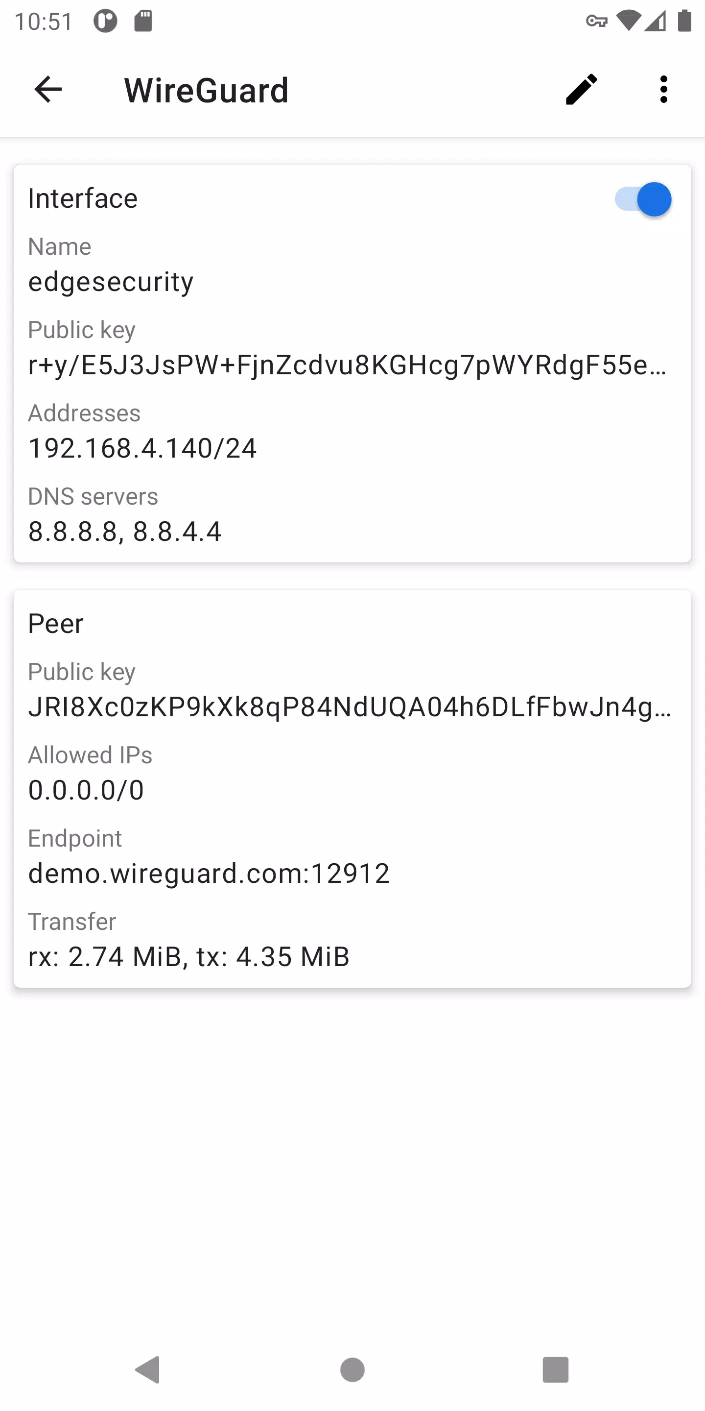 WireGuard應用截圖第2張
