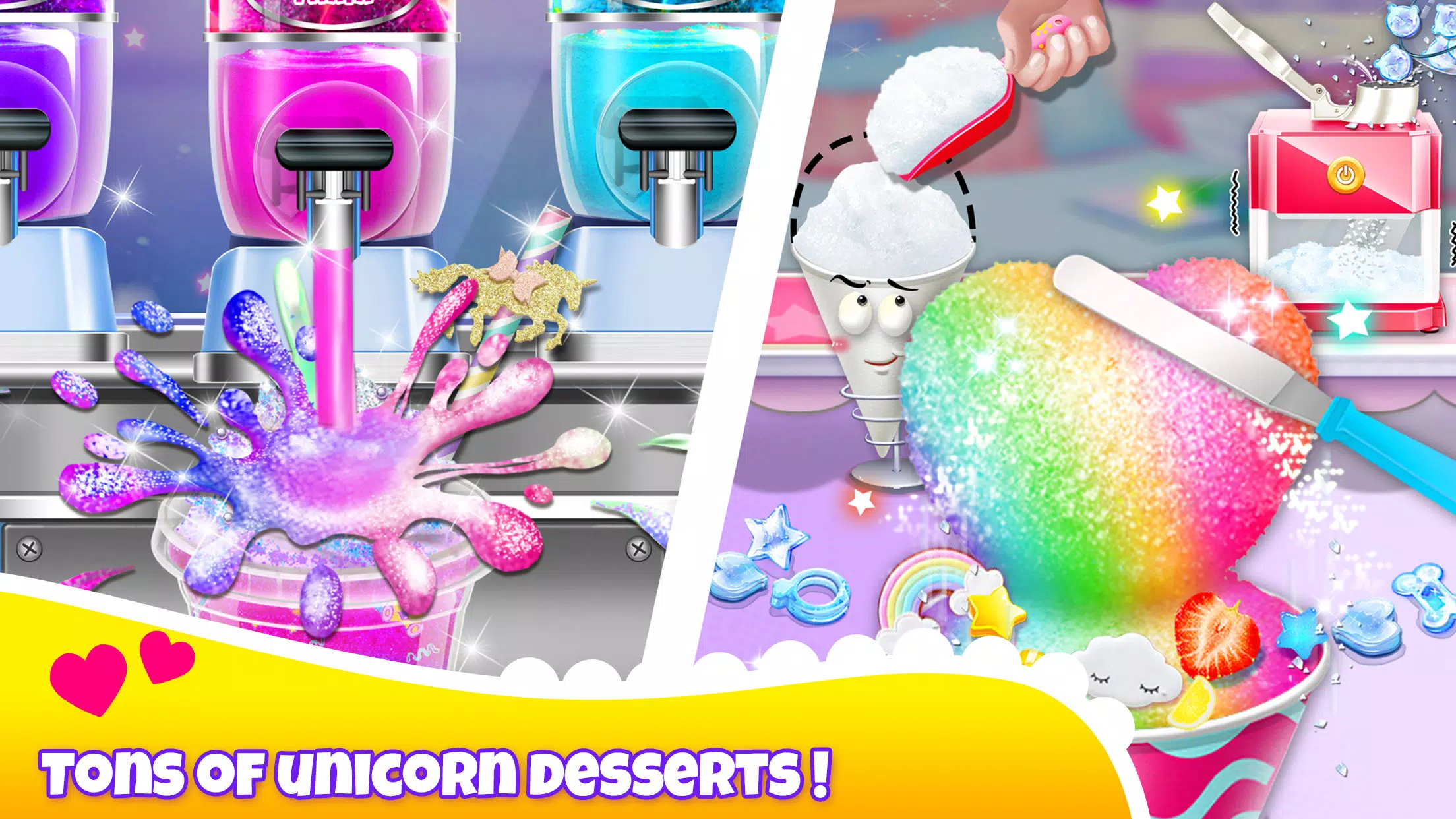 Girl Games: Unicorn Cooking Captura de pantalla 3