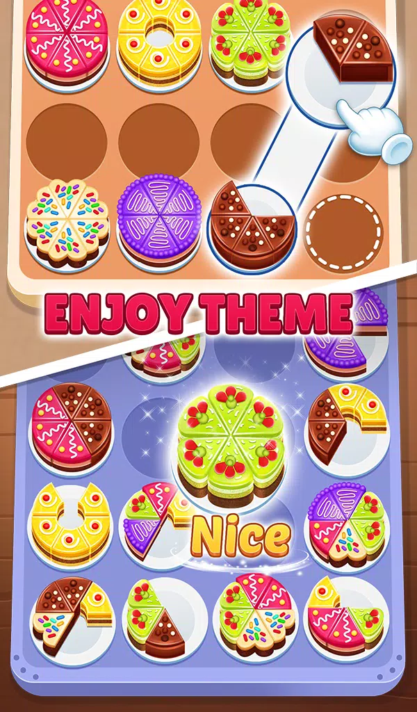 Cake Sort 3d - Match and Merge應用截圖第2張