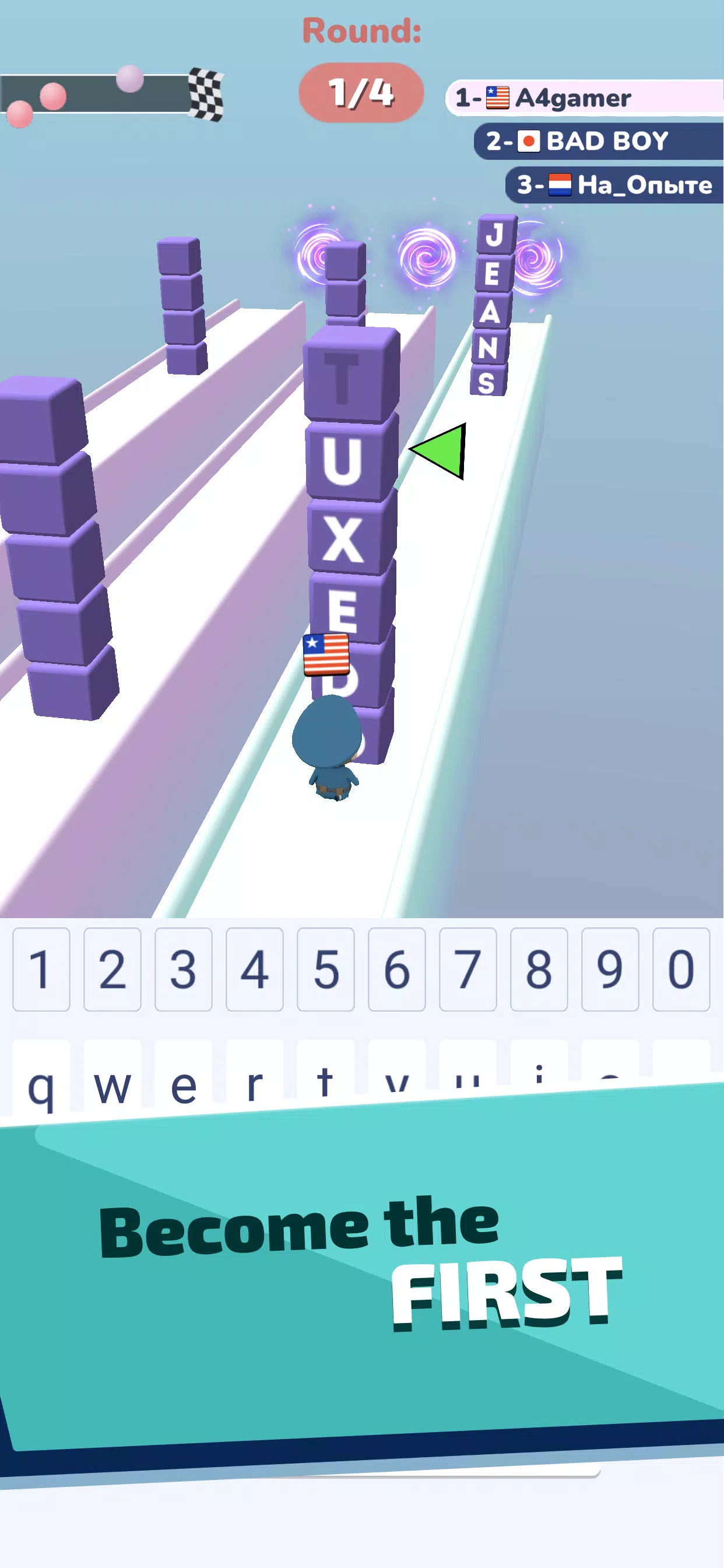 A4 Typer - Play and increase y Screenshot 3