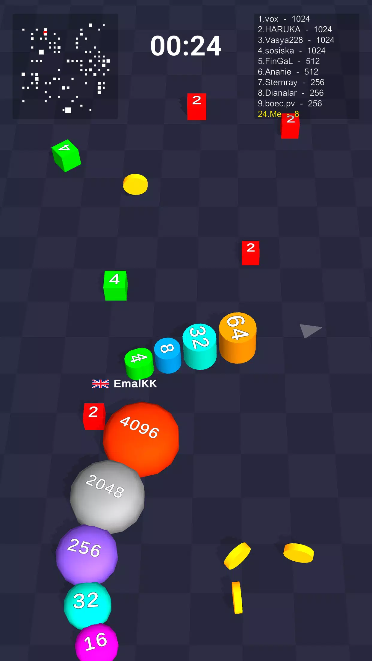 Cube Arena 2048應用截圖第1張