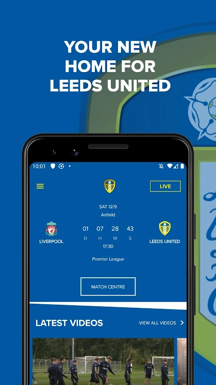 Leeds United Official Capture d’écran 1