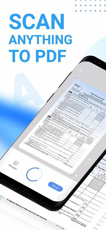 Mobile Scanner - Scanner PDF Capture d’écran 1